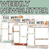 Autumn - Weekly Newsletter Templates - PPT & Google Slides™