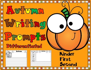 Preview of Autumn Writing Prompts