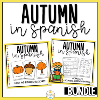 Preview of Autumn in Spanish Bundle - El Otono