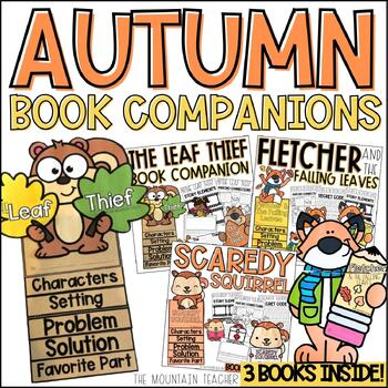 Preview of Autumn or Fall Reading Comprehension BUNDLE | Book Companions and Writing Crafts