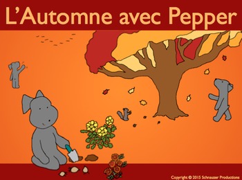 Preview of Autumn with Pepper in French