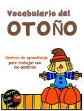Autumn word center (Spanish)