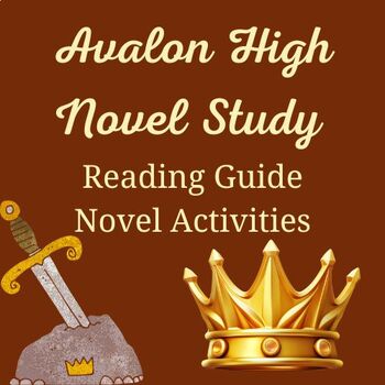 Preview of Avalon High by Meg Cabot Novel Study