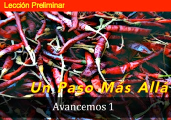 Preview of Avancemos 1 Lección Preliminar: unique and fun supplemental activities