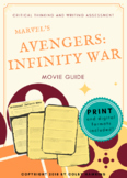Avengers: Infinity War (2018) Movie Guide Packet + Activit