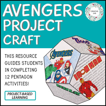 Preview of Avengers Project Craft - STEM - PBL