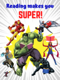 Avengers Reading Poster