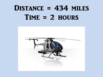average speed of helicopter
