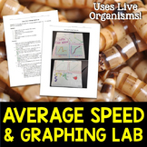 Average Speed and Graphing Lab with Superworms
