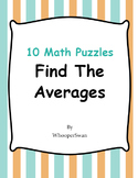 Averages Puzzles