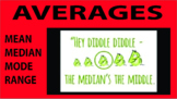 Averages (Mean, Median, Mode and Range)