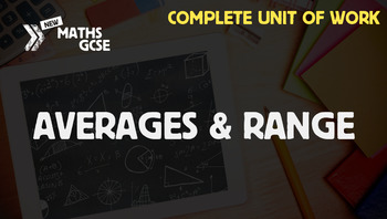 Preview of Averages & Range - Complete Unit of Work