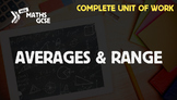 Averages & Range - Complete Unit of Work