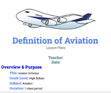 Aviation Definition: Emergency Sub Lesson Plan