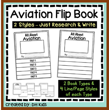 Preview of Aviation Report, Airplane Flip Book Research Project, Air Travel