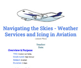 Aviation Weather & Icing - A Three-Day Emergency Sub Lesson Plan