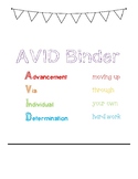 Avid Binder cover page color