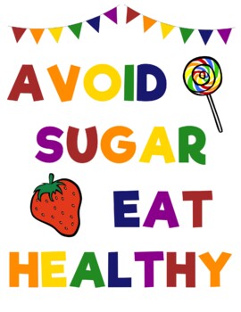 healthy lifestyle poster making