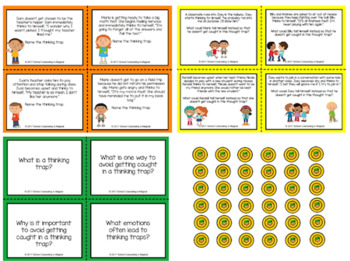 Avoid the Leprechaun Thinking Trap: A CBT Board Game | TpT