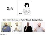 Avoiding Danger and What to Do in an Emergency with ASL support