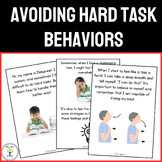 Avoiding Hard Task Behaviors - Social Story for Autism