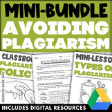 Avoiding Plagiarism Bundle - Types of Plagiarism Worksheet