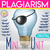 Avoiding Plagiarism Unit: Engaging Plagiarism Lessons - Digital and Print
