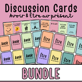 Avoir & Être au présent Discussion Cards - suitable for A1