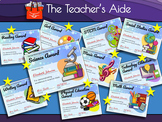 Preview of Award Certificates - All Subjects - Editable
