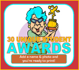 Awards! 30 Unique Student Awards for Busy Teachers!