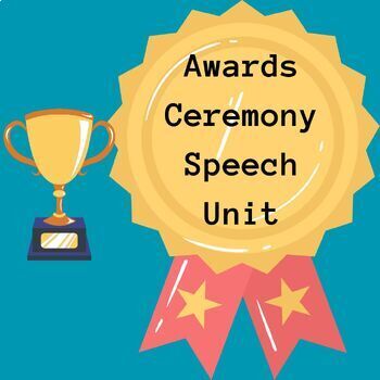 Preview of Awards Ceremony Speech Unit