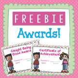 Awards Certificates Freebie End of Year Awards