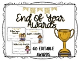 End of Year Awards/ Class Certificates - Editable