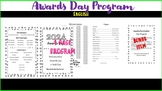 Awards/Graduation Day Program (English & Spanish)