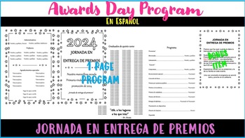 Preview of Awards/Graduation Day Program (Spanish)