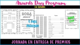 Awards/Graduation Day Program (Spanish)