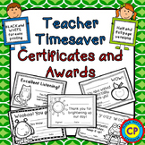 Awards and Certificates - anytime of the year!