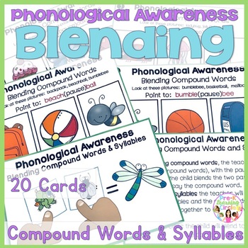 Preview of Awareness - Blending Compound Words & Syllables