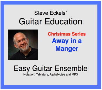 Preview of Away in A Manger - Christmas Guitar Ensemble, Guitar Trio