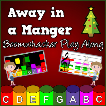 Preview of Away in a Manger - Boomwhacker Play Along Videos & Sheet Music