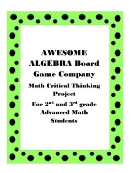 Preview of Awesome Algebra Board Game Project