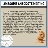 Awesome Anecdote Writing