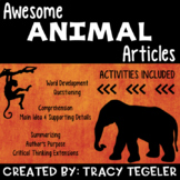 Awesome Animal Articles {10 Nonfiction Passages with Activities}