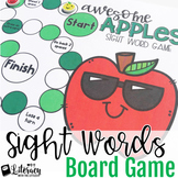 Awesome Apples {Free Sight Words Board Game}