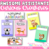 Awesome Assistants | Curious Creatures | Classroom Jobs He