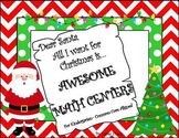 Awesome Christmas Differentiated Math Centers (Kindergarte