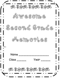 Awesome Second Grade Memory Book - End of Year Writing