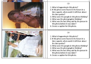 Preview of Awkward Photo Inference Task Cards