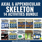 Axial and Appendicular Skeleton Activities Bundle