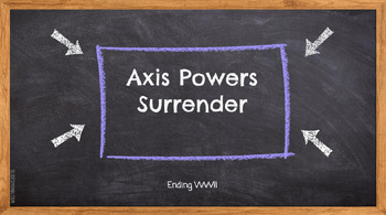 Preview of Axis Powers Surrender - WWII